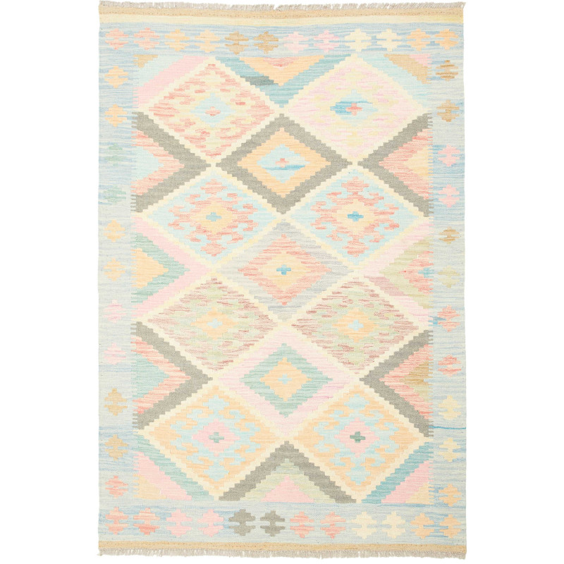 Kilim 120x178 Cm Kilim Afghan, Hand-carded Wool (warp: