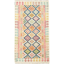 Kilim 104x188 Cm Kilim Afghanistan Hand-carded Wool Cotton