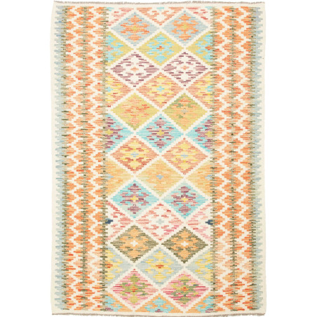 Kilim 125x159 Cm Kilim Afghanistan Hand-carded Wool