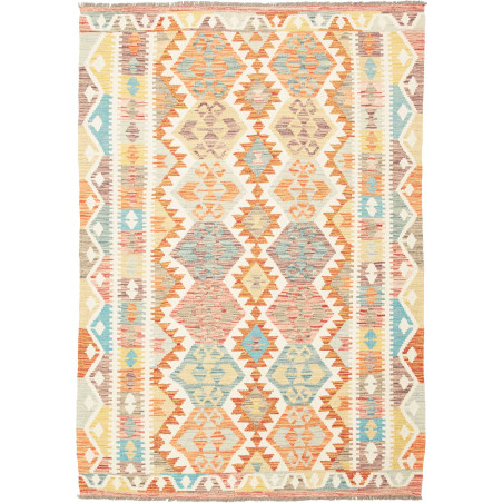 Kilim 124x175 Cm Kilim, Afghanistan, Hand-carded Wool,