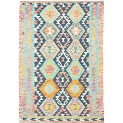 Kilim 129x179 Cm Kilim Afghanistan Hand-carded Wool Cotton