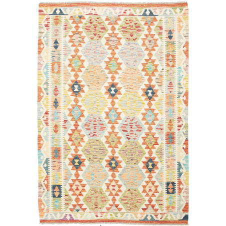 Kilim 128x190 Cm Kilim, Afghanistan, Hand-carded Wool (warp:
