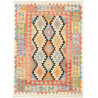 Kilim 129x176 Cm Kilim Afghanistan Hand Carded Wool