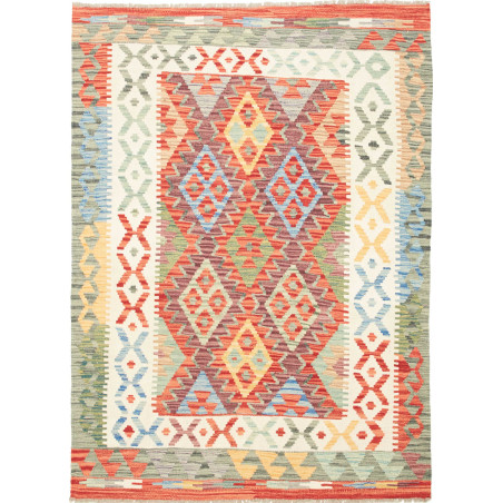 Kilim 127x175 Cm Kilim Afghanistan Hand-carded Wool