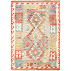 Kilim 124x175 Cm Kilim, Afghanistan, Hand-carded Wool (warp: