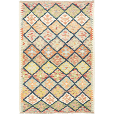Kilim 125x188 Cm Kilim, Afghanistan, Hand-carded Wool (warp: