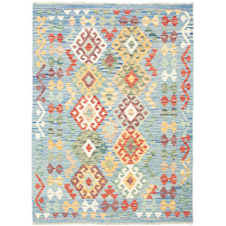 Kilim 128x178 Cm Kilim, Afghanistan, Hand-carded Wool (warp: