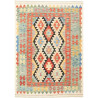 Kilim 132x181 Cm Kilim, Afghanistan, Hand-carded Wool (warp: