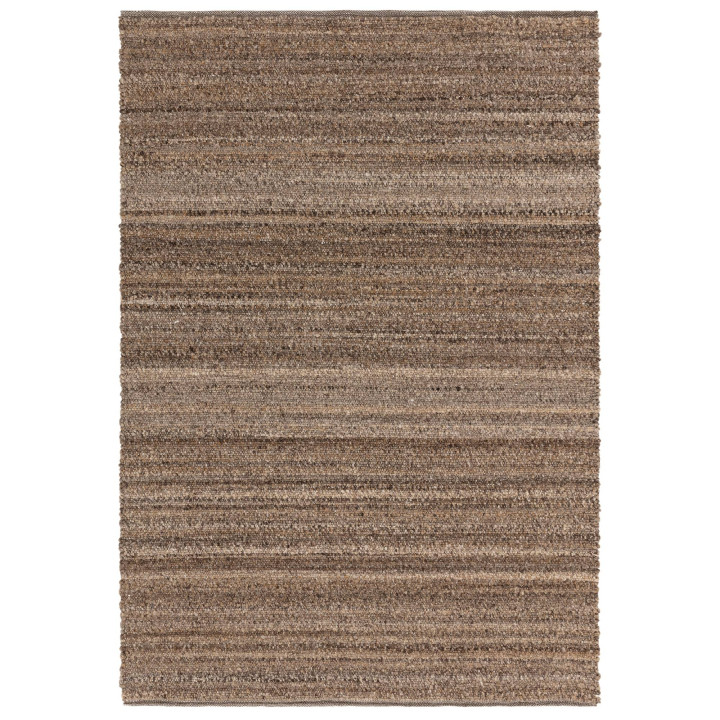 Tappeto Abbus geometrico marrone e tortora 200x2