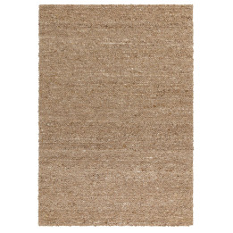Rug Adler plain natural beige and sand 200x300 c
