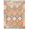 Kilim 130x173 Cm Kilim, Afghanistan, Hand-carded Wool (warp: