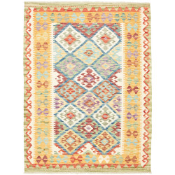 Kilim 128x169 Cm Kilim Afghanistan Hand-carded Wool
