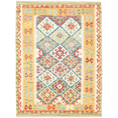 Kilim 128x169 Cm Kilim Afghanistan Hand-carded Wool