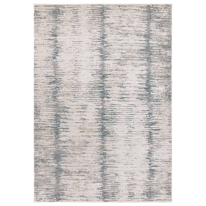Rug Anders abstract blue light blue and neutral