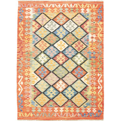 Kilim 133x181 Cm Kilim Afghanistan Hand-carded Wool