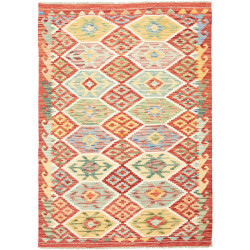 Kilim 125x178 Cm Kilim, Afghanistan, Hand-carded Wool