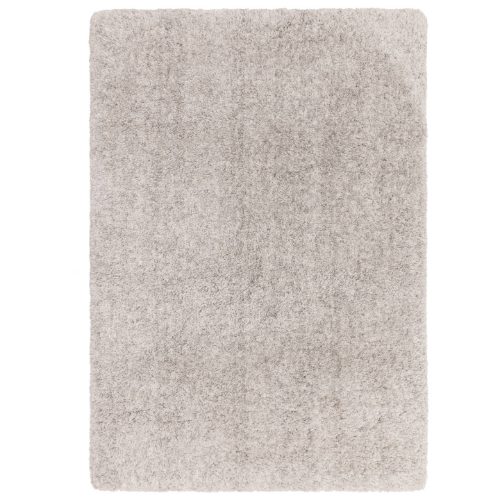 Rug Barnaby plain silver grey 120x170 cm