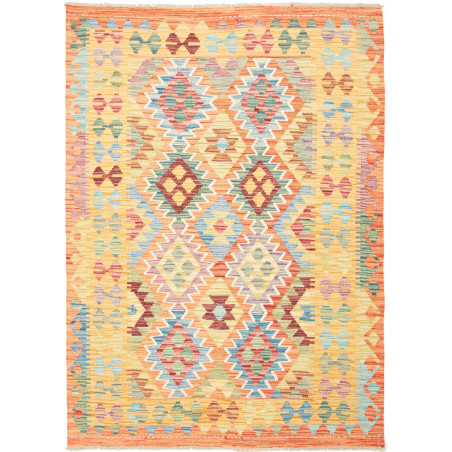 Kilim 128x177 Cm Kilim Afghan Hand-carded Wool, Cotton Warp,