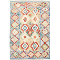 Kilim 124x179 Cm Kilim Afghanistan Hand-carded Wool (warp: