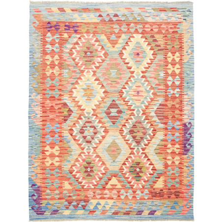 Kilim 138x182 Cm Kilim, Afghanistan, Hand-carded Wool,