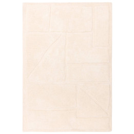 Rug Horizon geometric light beige 200x290 cm