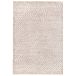 Tappeto Laurent geometrico beige chiaro e tortor