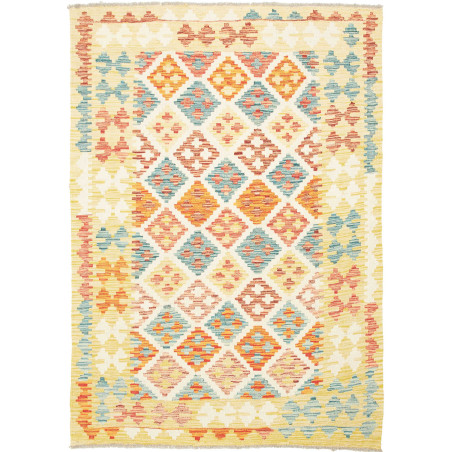 Kilim 127x179 Cm Kilim Afghanistan Hand-carded Wool Cotton