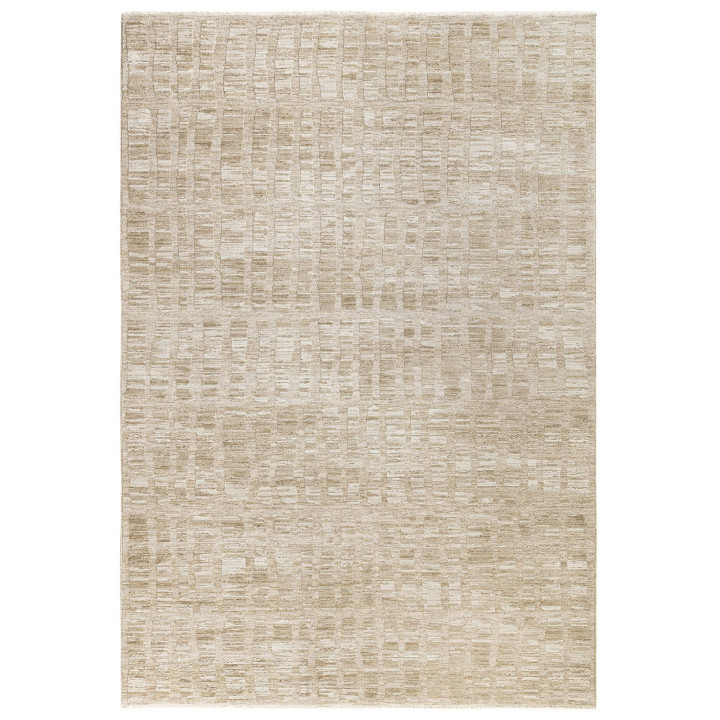 Tappeto Laurent astratto beige e tortora chiaro