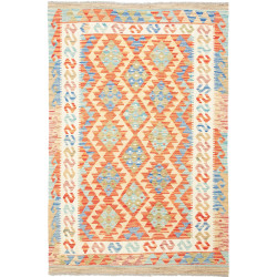 Kilim 124x182 Cm Kilim Afghanistan Hand-carded Wool Cotton