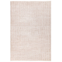 Rug Laurent geometric light beige and taupe 120x