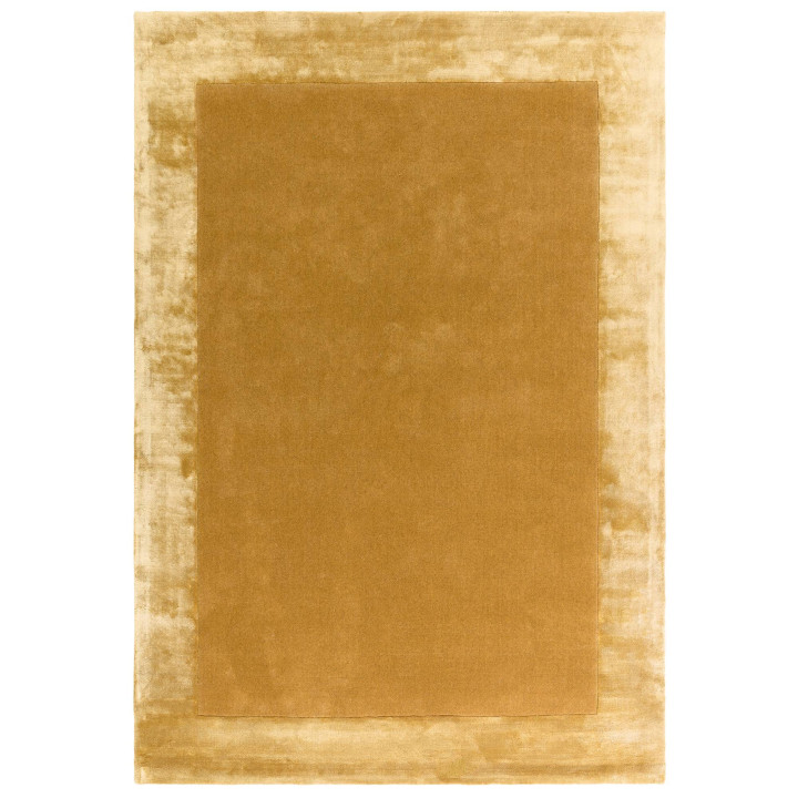 Tappeto Ascot geometrico giallo oro e beige dora