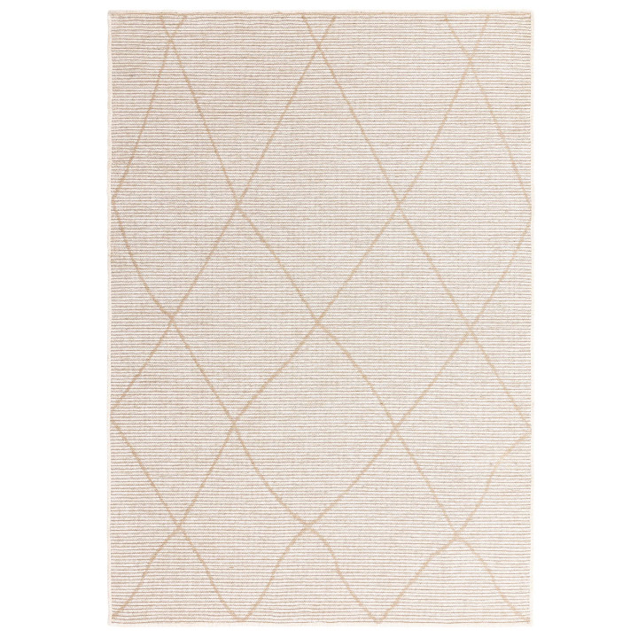 Rug Mulberry geometric cream and light beige 120
