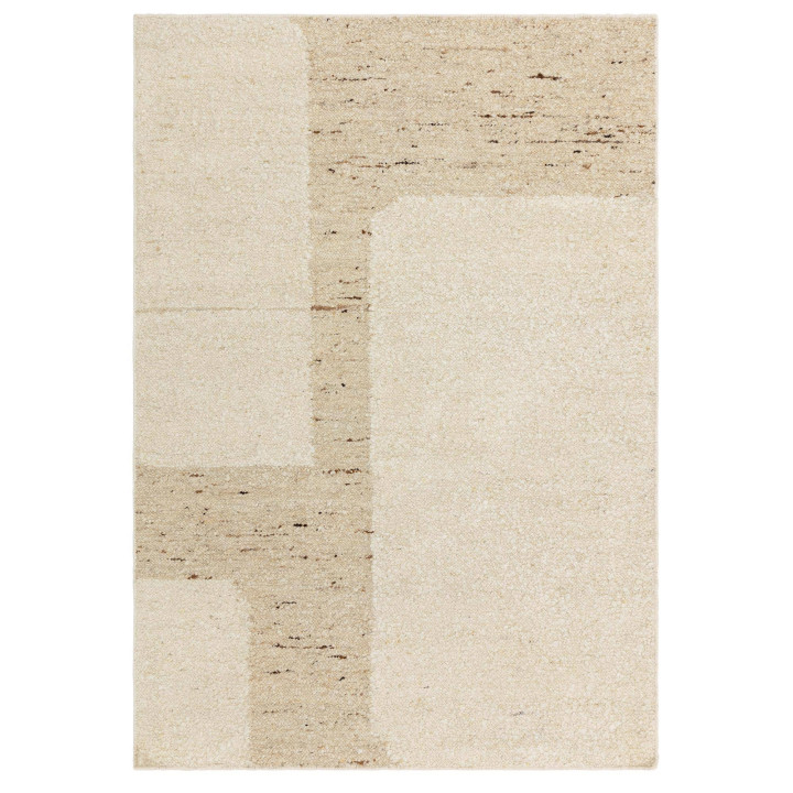 Tappeto Napa geometrico beige e naturale 200x290