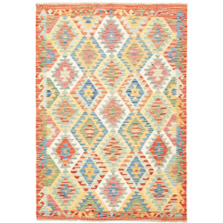Kilim 128x186 Cm Kilim Afghanistan, Hand-carded Wool