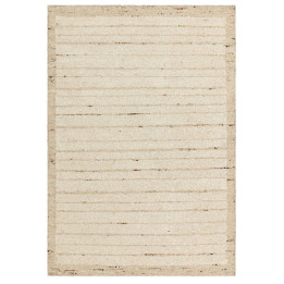 Rug Napa geometric beige and rope with natural s
