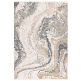 Tappeto Seville astratto beige grigio e tortora