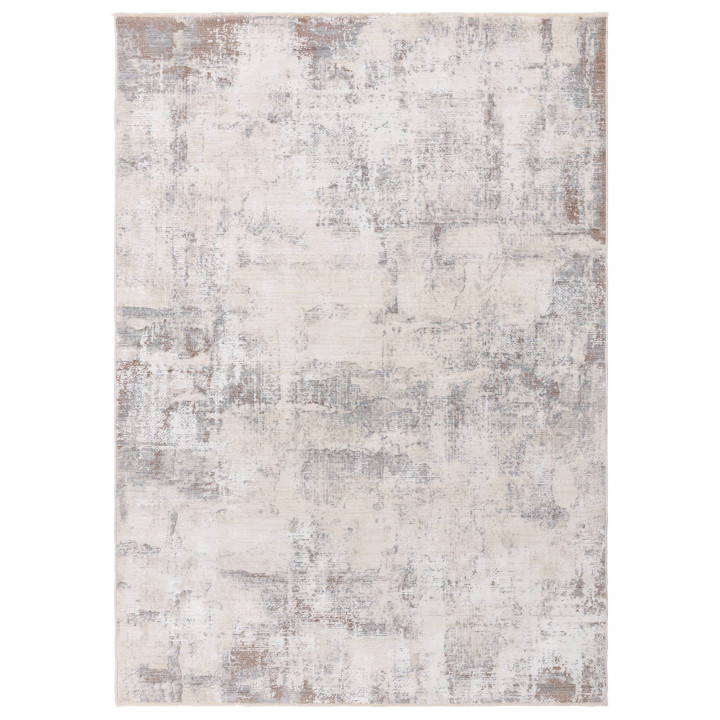 Rug Seville abstract beige grey and brown touche