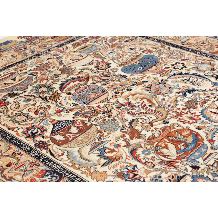 Tappeto Originale Kashmar Persia 220x320 Beige
