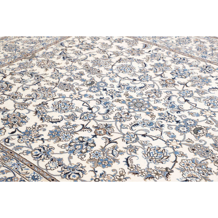 Hand Made Rug Nain Kashmar Persia 246x303 Ivory