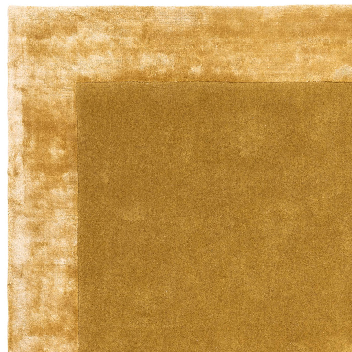 Rug Ascot geometric golden yellow ochre 200x290