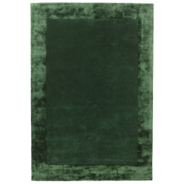 Rug Ascot geometric dark green green 160x230 cm