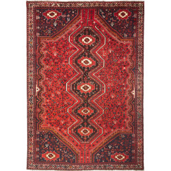 Shiraz 235x337 Cm Shiraz, Persia, Hand-carded Wool (warp: