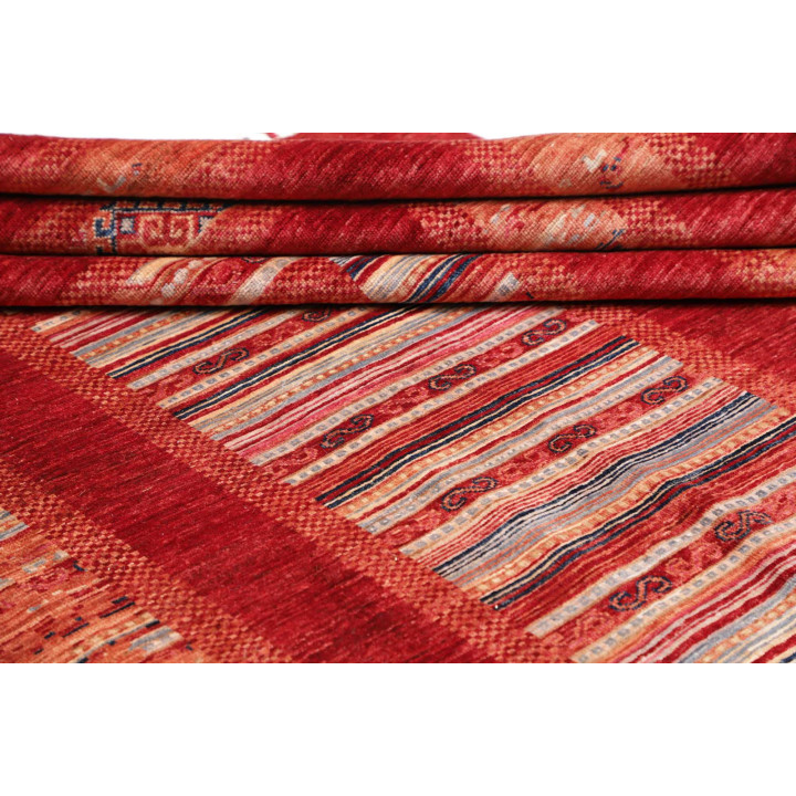 Hand Made Rug Gabbeh Nova Pakistan 243x300 Red