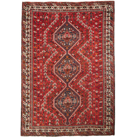 Shiraz 210x297 Cm Shiraz, Persia, Hand-carded Wool, Cotton,