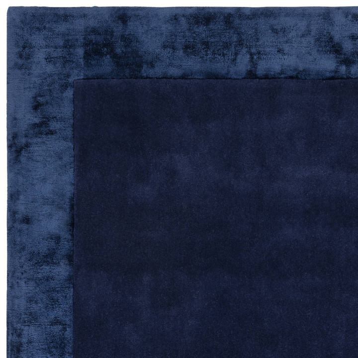 Rug Ascot geometric dark blue 120x170 cm