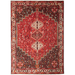 Shiraz 215x302 Cm Shiraz, Persia, Hand-carded Wool (warp: