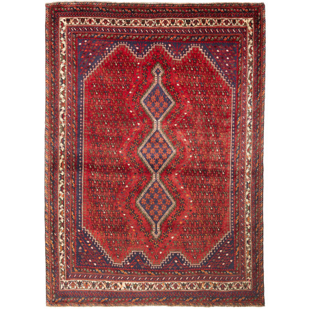 Shiraz 208x285 Cm Shiraz, Persia, Hand-carded Wool (warp: