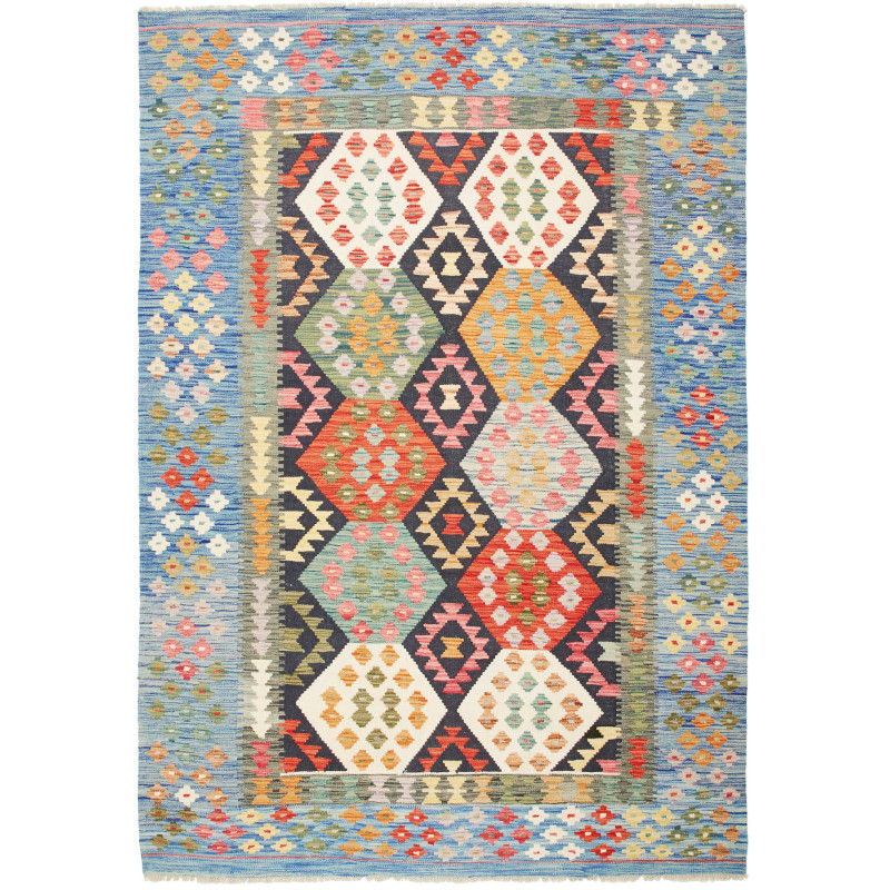 Kilim 167x239 Cm Kilim, Afghanistan, Hand-carded Wool