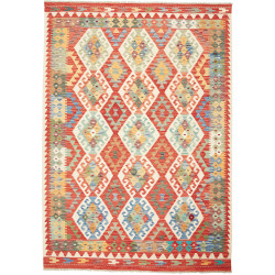 Kilim 176x248 Cm Kilim Afghanistan, Hand-carded Wool, Cotton