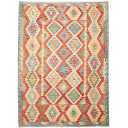 Kilim 174x239 Cm Kilim, Afghanistan, Hand-carded Wool, 0.3
